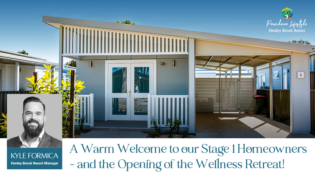 News: Welcoming Stage 1 Homeowners at the Henley Brook Resort