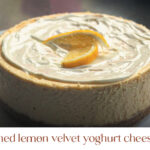 Steamed Lemon Velvet Yoghurt Cheescake